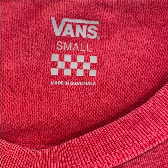 Vans red t-shirt - Picture 3 of 3